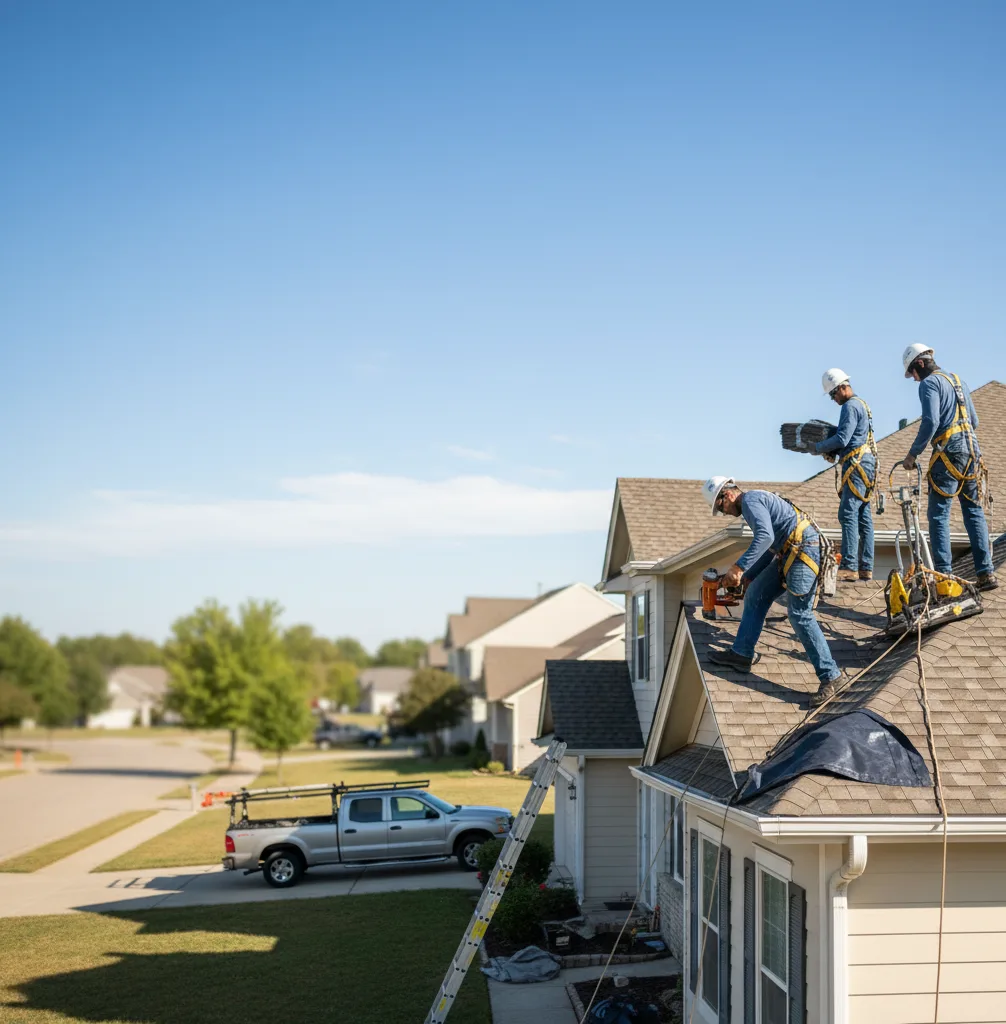 Roof Repair in Raymore